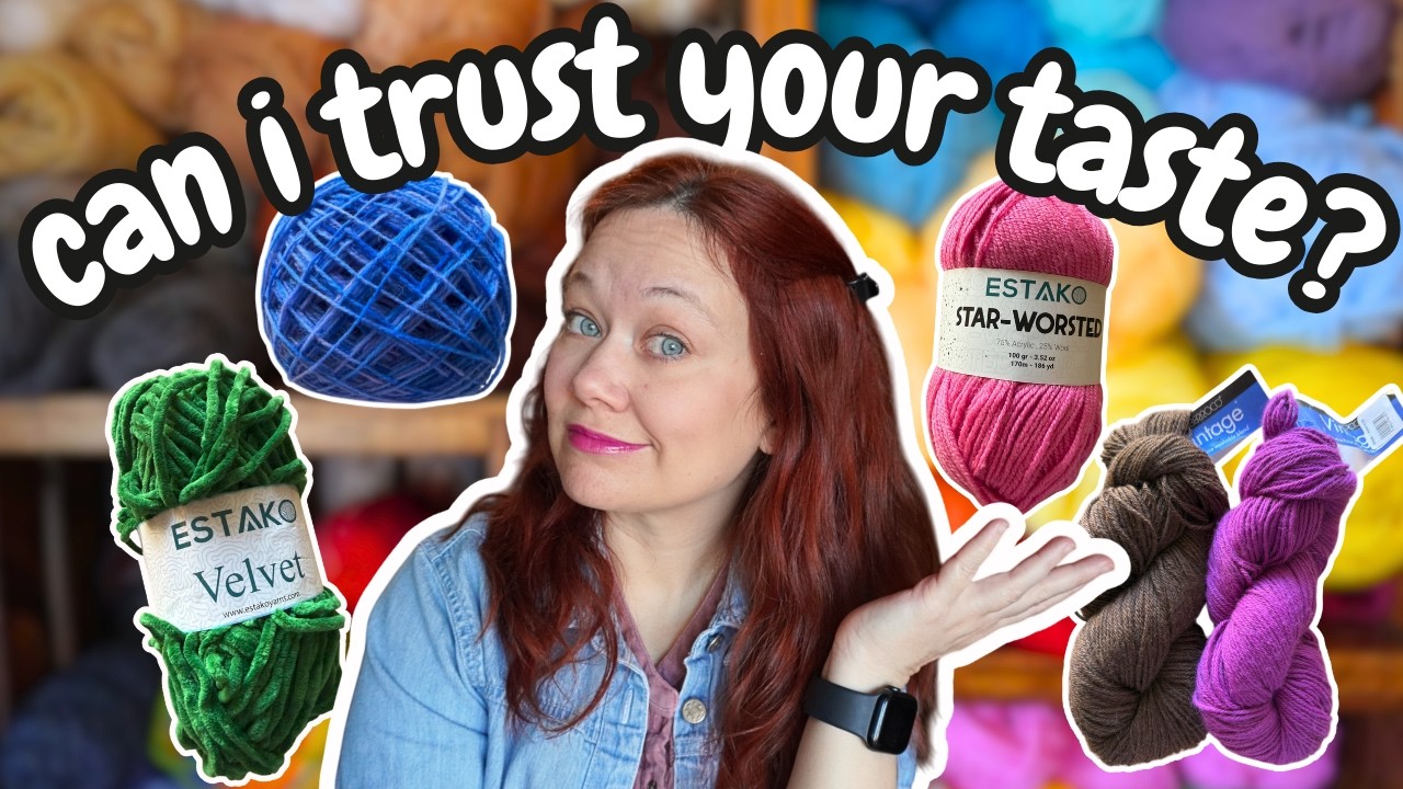 I Tried YOUR Yarn Recommendations (did i find a new favorite!?)