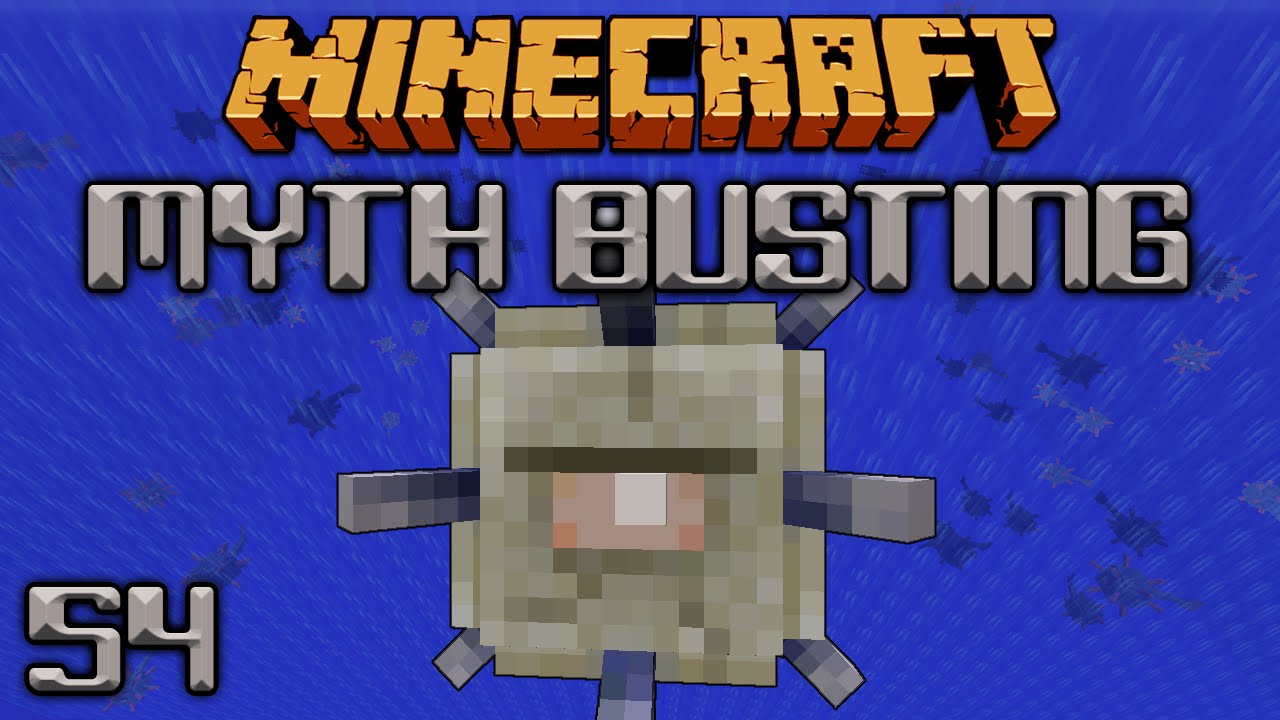 Guardian & Elder Guardians [Minecraft Myth Busting 54]