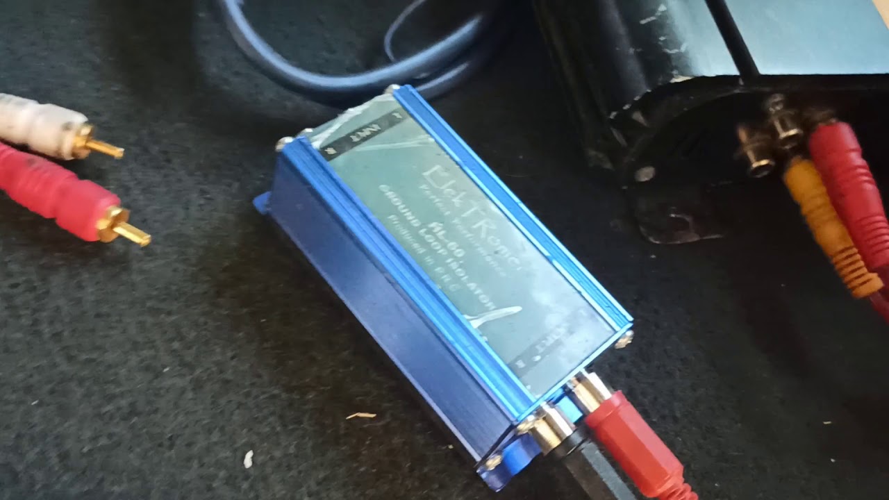 Oto teyp amfi parazit motor sesi alma sorunu (ÇÖZÜLDÜ)