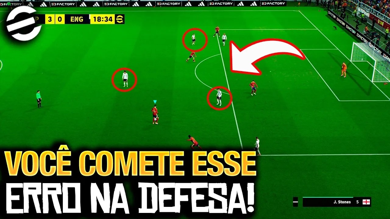 🚨ATENÇÃO! APRENDA ISSO AGORA NA DEFESA DO SEU TIME NO E-FOOTBALL 2026!