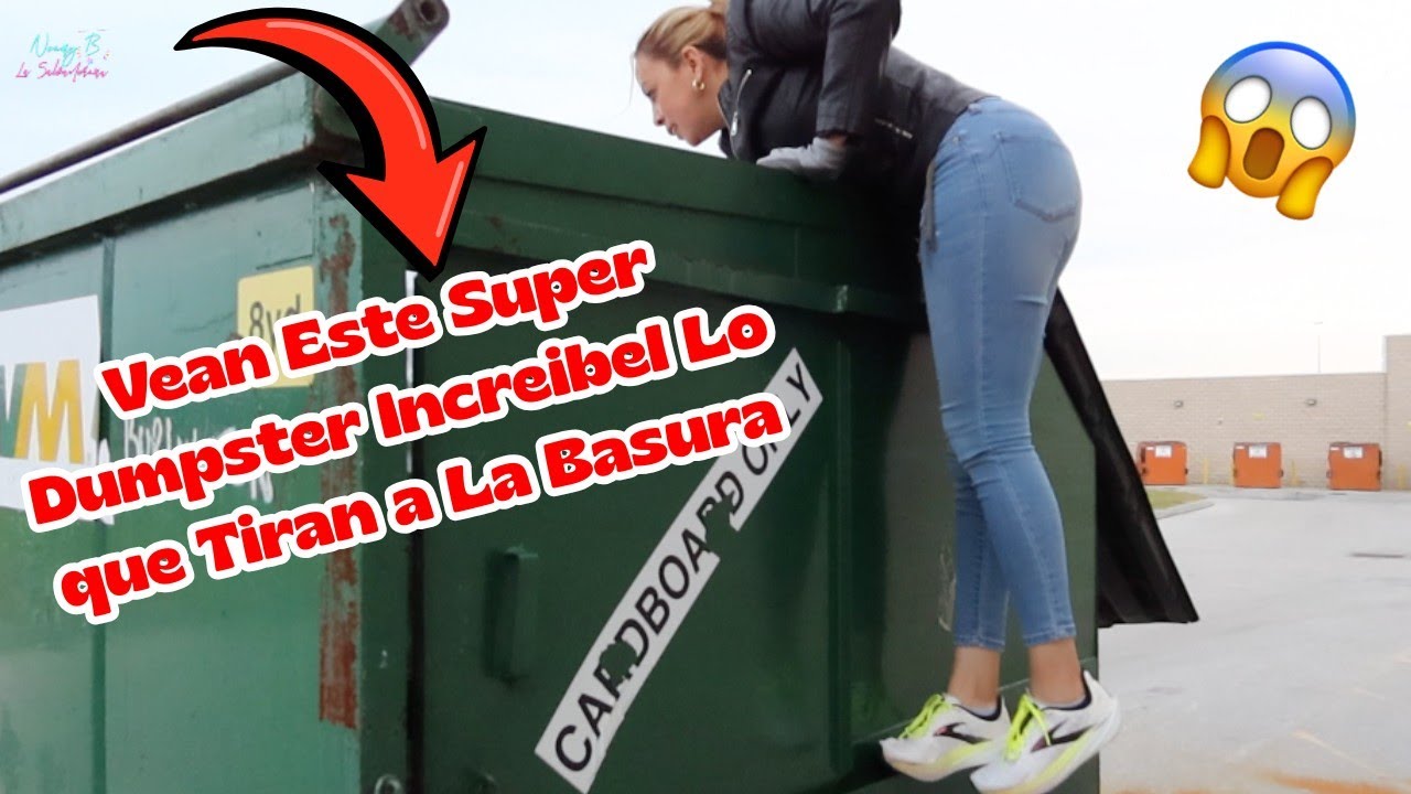 VEAN ESTE SUPER DUMPSTER INCREIBLE HALLAZGO EN LA BASURA😱😳Que tiran Las Tiendas en USA#NoemyB