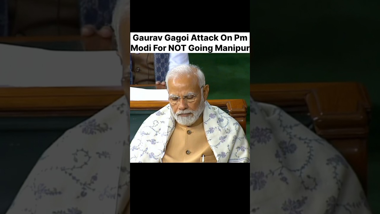 Gaurav Gagoi Attack On Pm Modi || Gaurav Gagoi || #parliament #sansad  #bhartimedia #modi