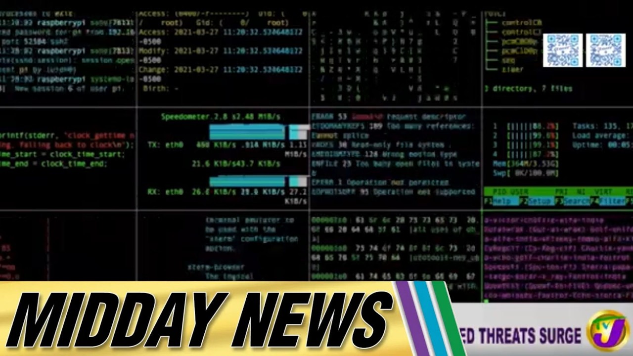 Jamaica Hit With Millions of Cyberattacks as AI-Powered Threats Surge | Midday News
