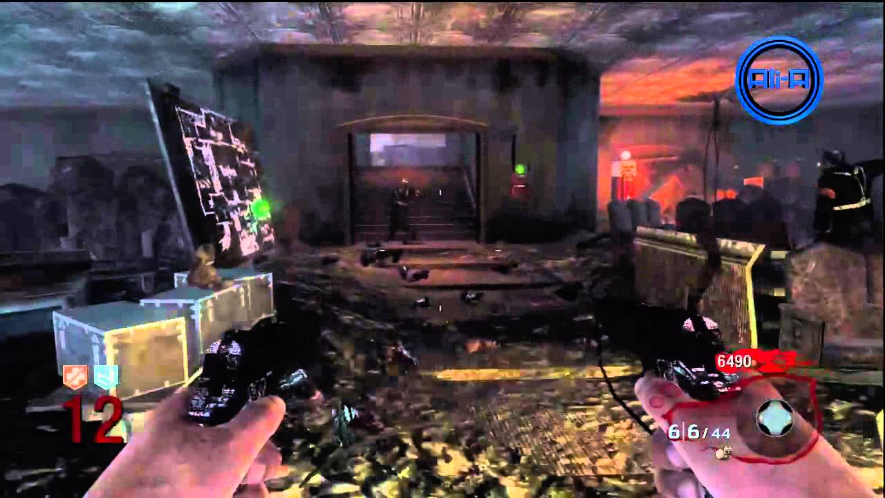 Black Ops Zombies LIVE - Pistol & Knife ONLY! - Kino Der Toten - Part 3