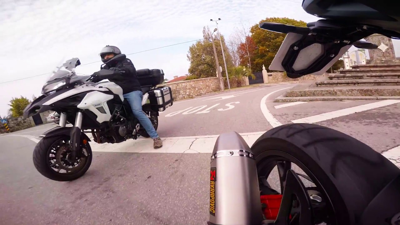 KEEWAY RKF 125 COM AKRAPOVIC - GOPRO HERO 4