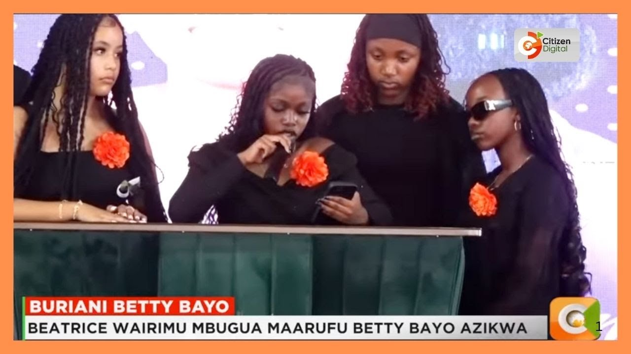 Betty Bayo azikwa jana Ndumberi, Kiambu