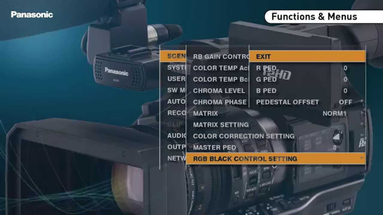 Panasonic P2HD AJ-PX270 Camera Recorder | ENGLISH