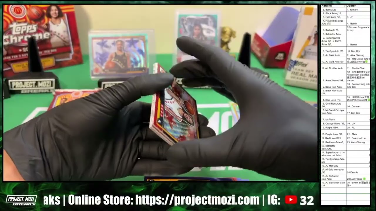 Private Break-3@17032026 2025 Topps Chrome McDonald's All American Basketball Hobby (Alex Cheung)