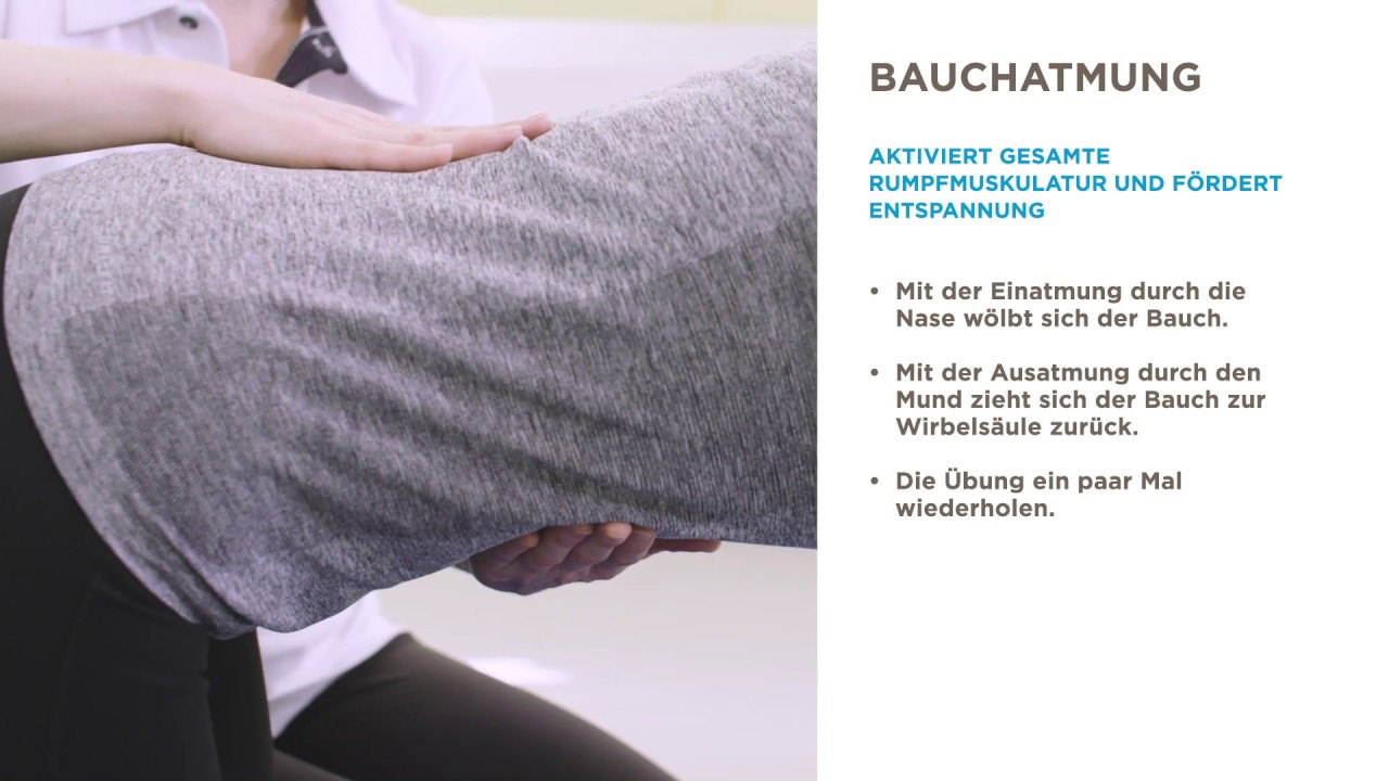 R&uuml;ckbildung: &bdquo;Bauchatmung&ldquo; &ndash; Privatklinikgruppe Hirslanden