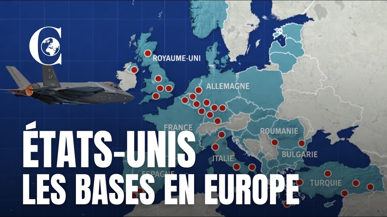 Bases militaires am&eacute;ricaines en Europe et au Moyen-Orient : les traces de la puissance