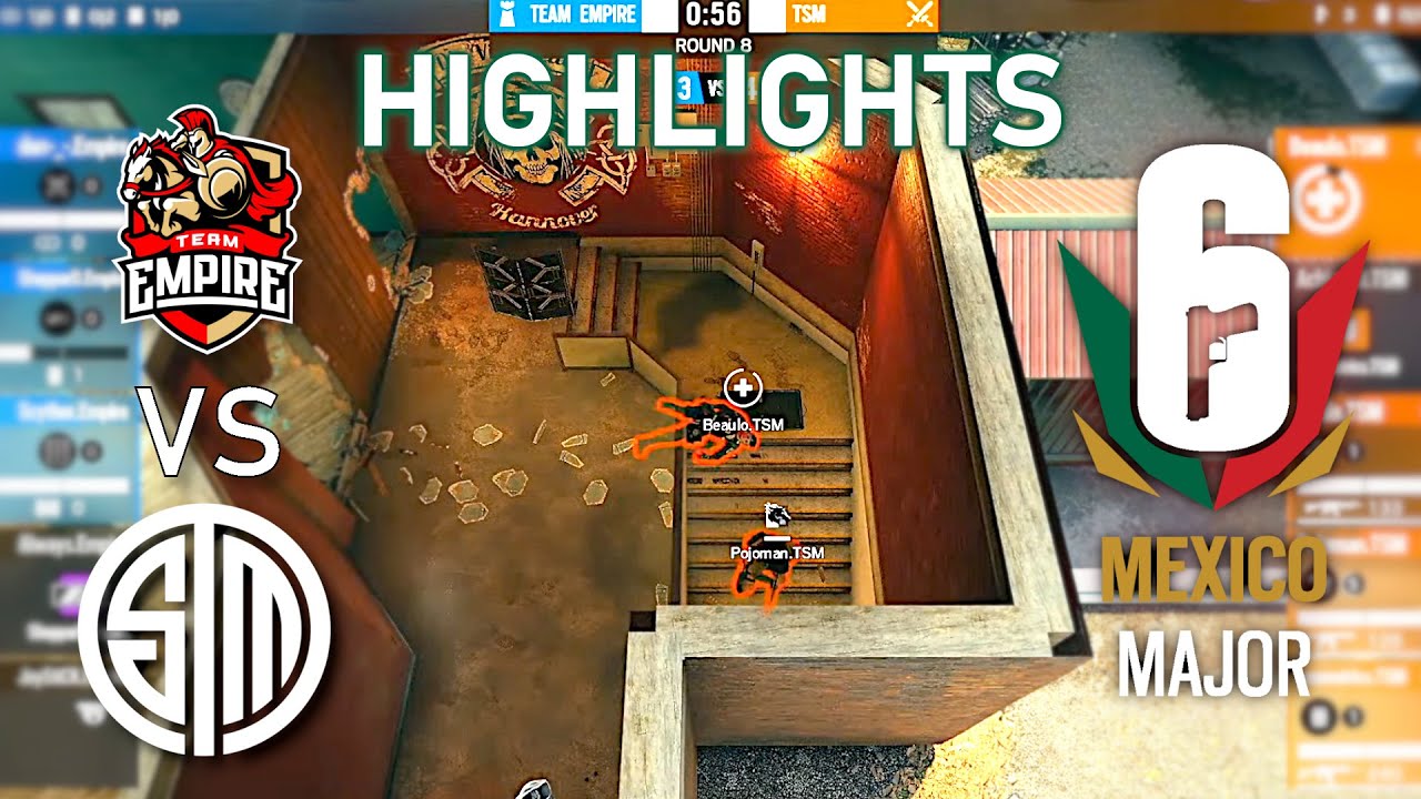 Empire vs TSM - HIGHLIGHTS - Day 2 - Mexico Major 2021 - R6 Esport