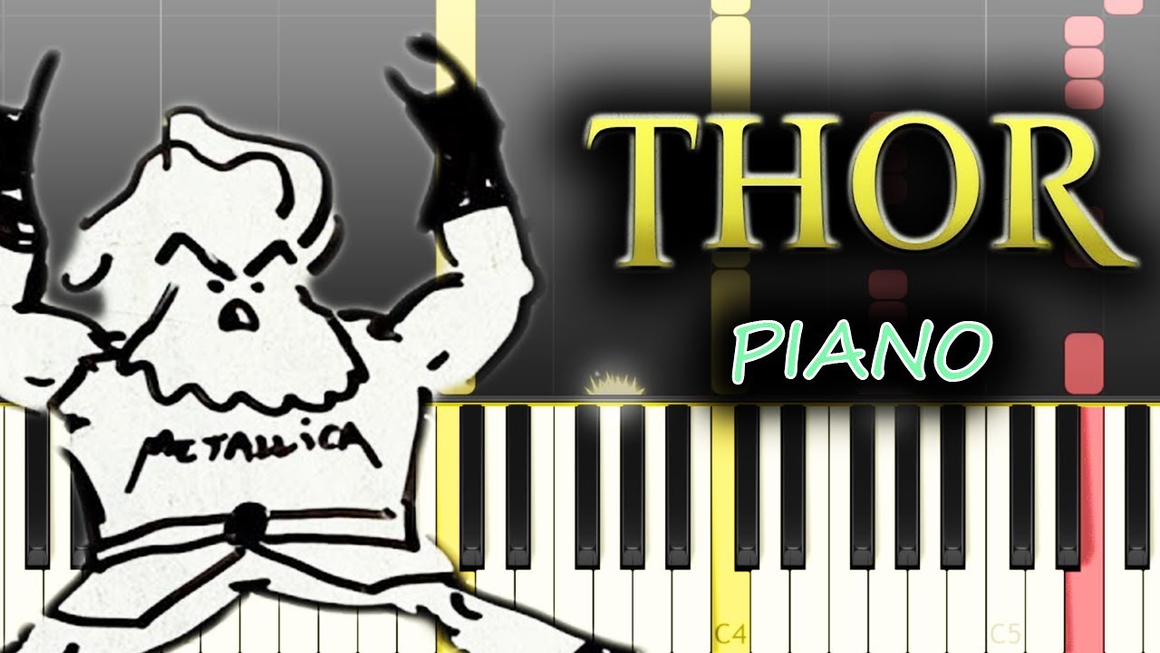 THOR - Destripando La Historia | PIANO Tutorial / Cover + Letra