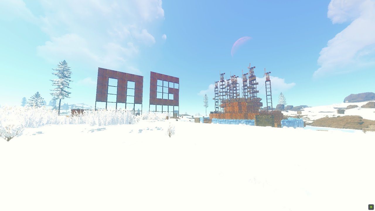 Rustoria main raid defense (how clan play rust)