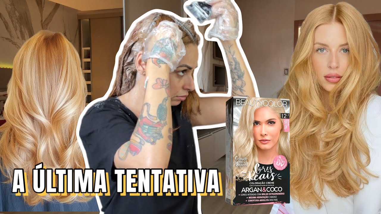 LOIRO DE TINTA COM A BEAUTYCOLOR 12.1