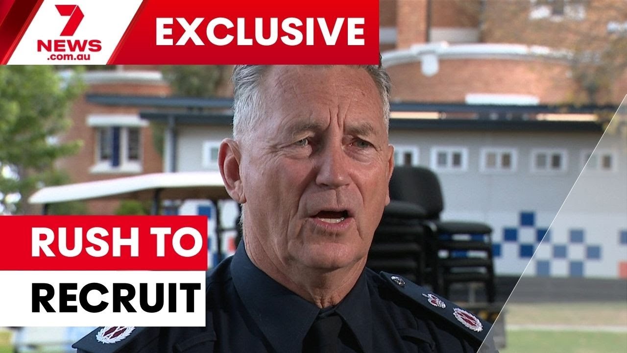 Police numbers in Victoria are falling despite a major recruiting drive | 7NEWS