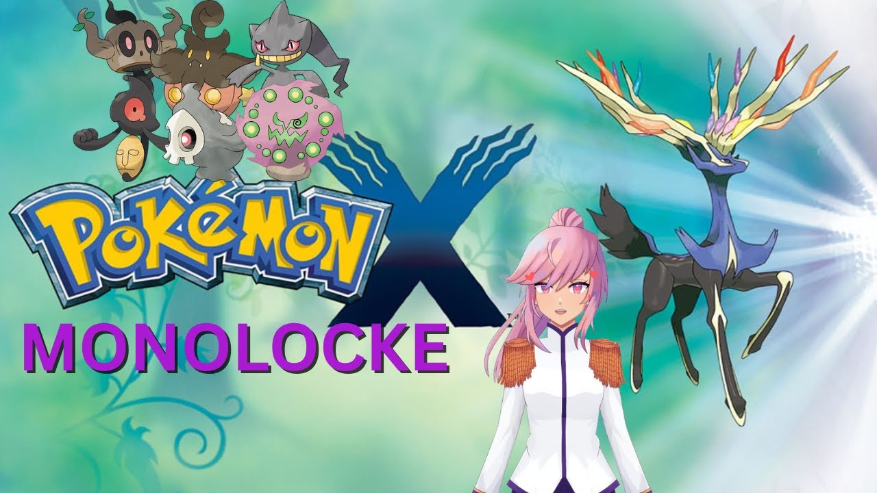 [Pokemon X Monolocke] Let's Beat Lysandre With The Power Of Ghost Types!