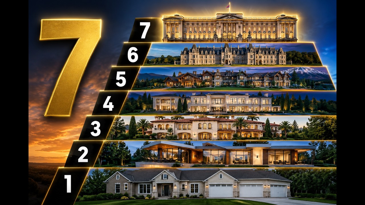 The 7 Levels of Mansions Explained In 15 Minutes