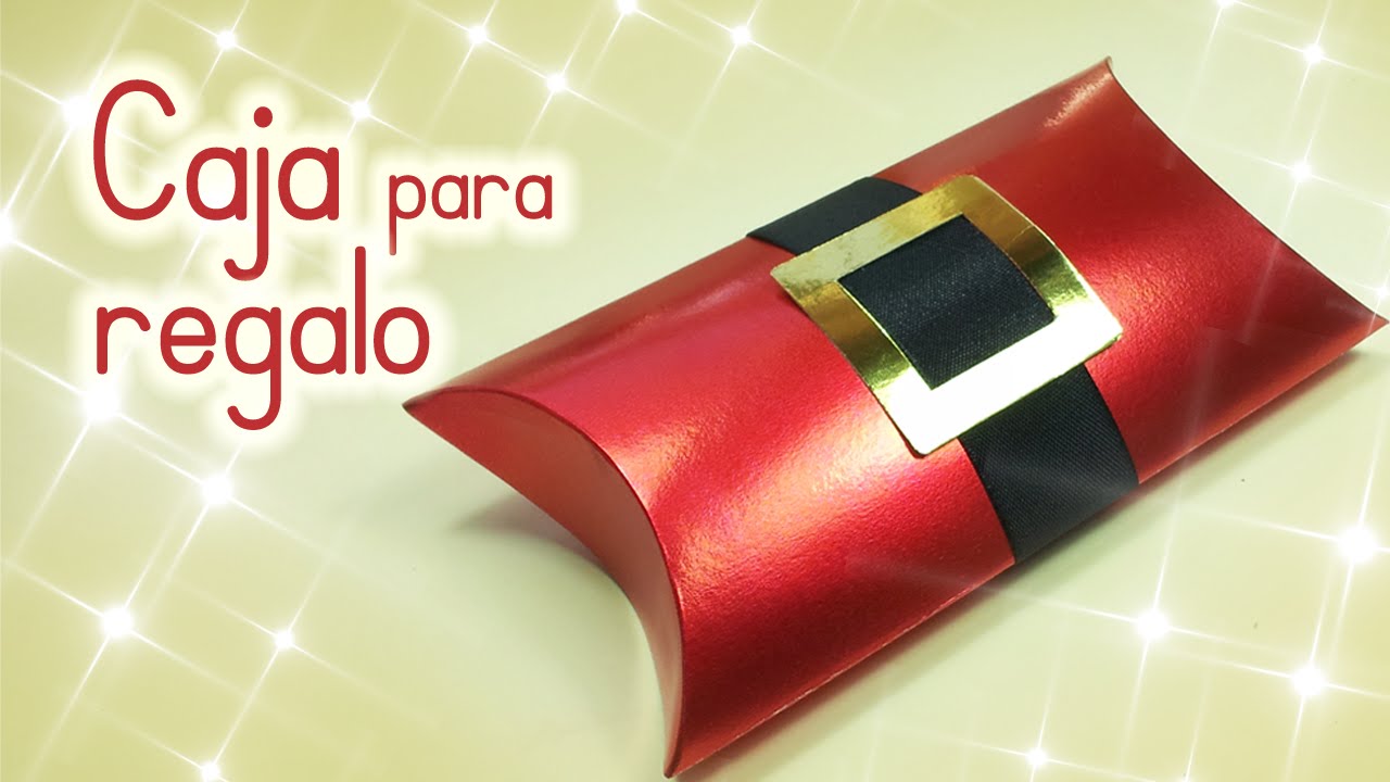 Manualidades para Navidad: CAJA para REGALO navideña - Innova Manualidades