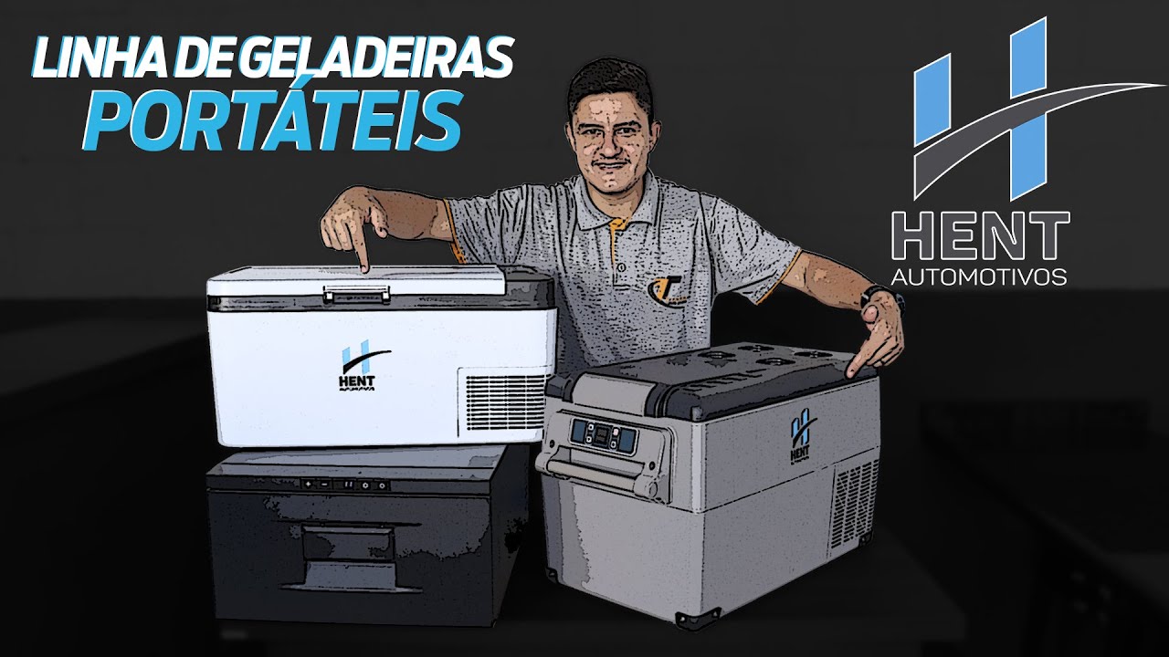Linha de Geladeiras Portáteis Automotivas - HenT Automotivos