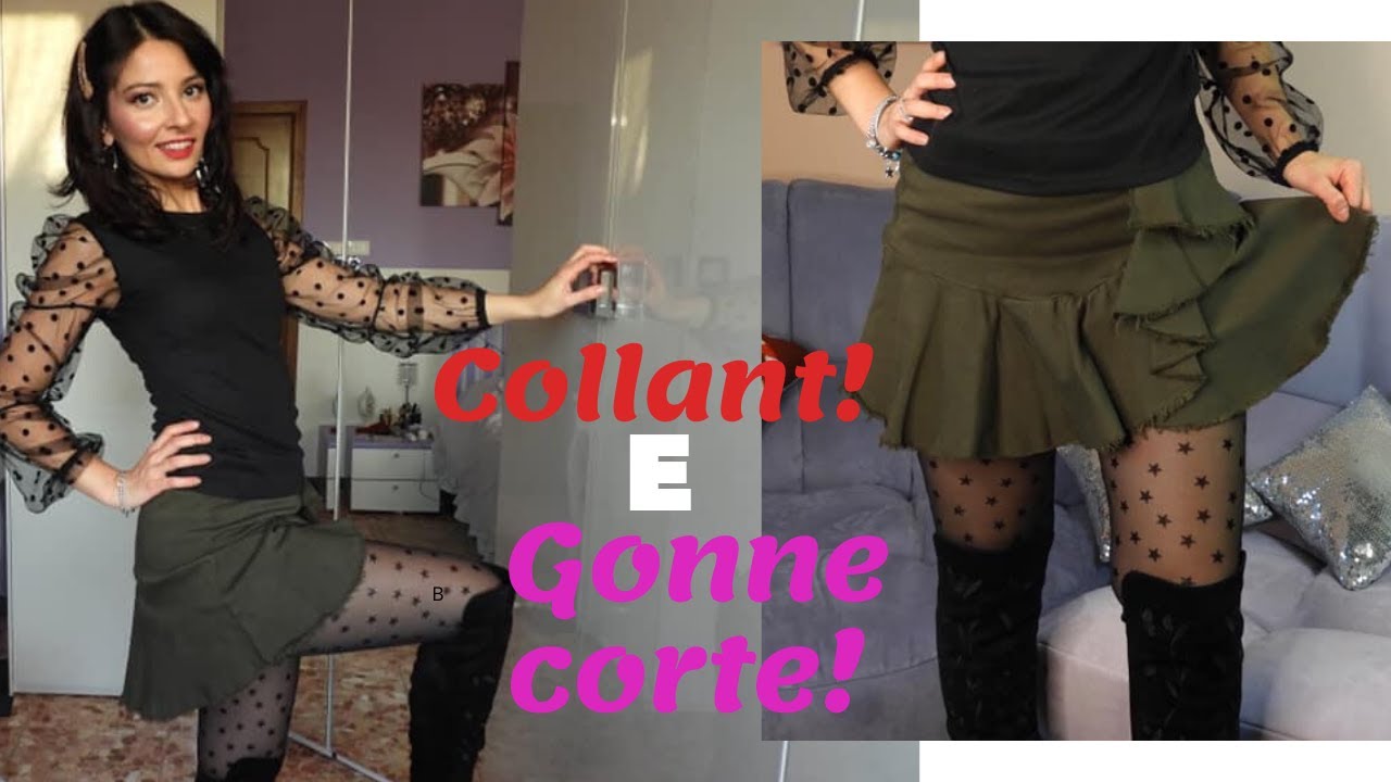 Come Indossare le GONNE CORTE in INVERNO!