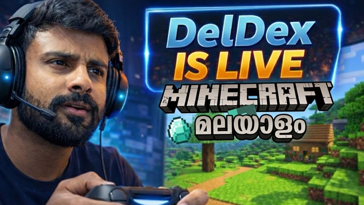 DelDex is Live  | MINDCRAFT MALAYALAM LIVE |  DAY 33
