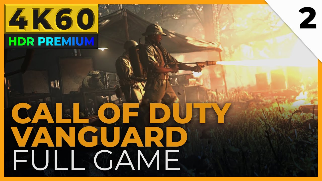 CALL OF DUTY Vanguard 4K HDR 60FPS | Part 2 | Ultra Settings