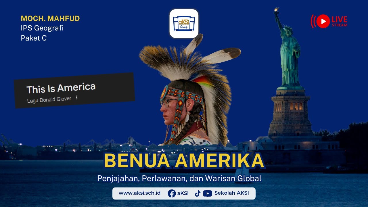 🔴 PAKET C (17/01) _ IPS GEOGRAFI _Benua Amerika Penjajahan, Perlawanan, dan Warisan Global