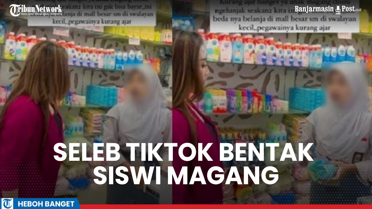Seleb TikTok Istri Polisi Probolinggo Bentak Siswi Magang di Swalayan, Wakapolres Beri Teguran