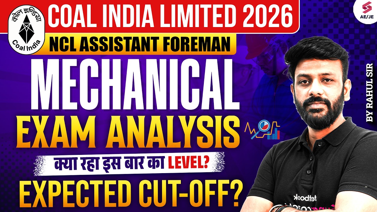 NCL Assistant Foreman Mechanical Exam Analysis | NCL Assistant Foreman Mechanical Expected Cut Off