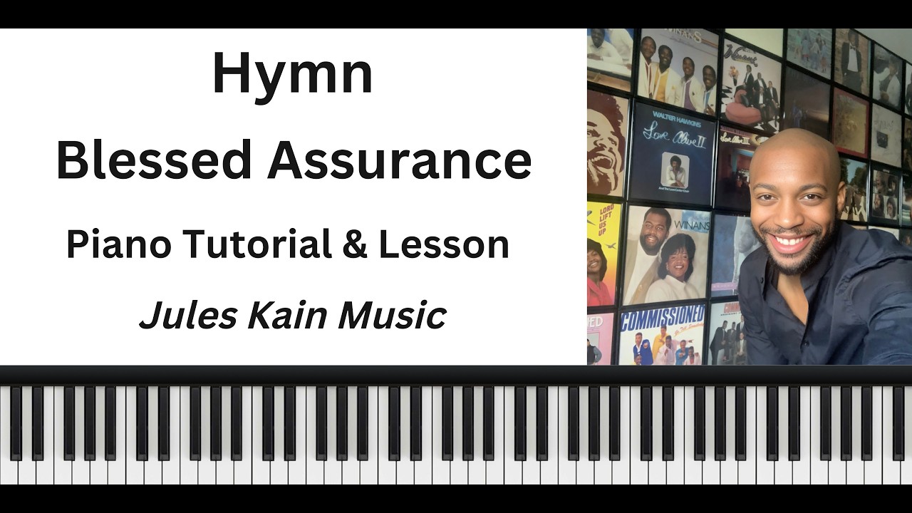 Blessed Assurance - Gospel Chords - Easy/Intermediate Piano Tutorial