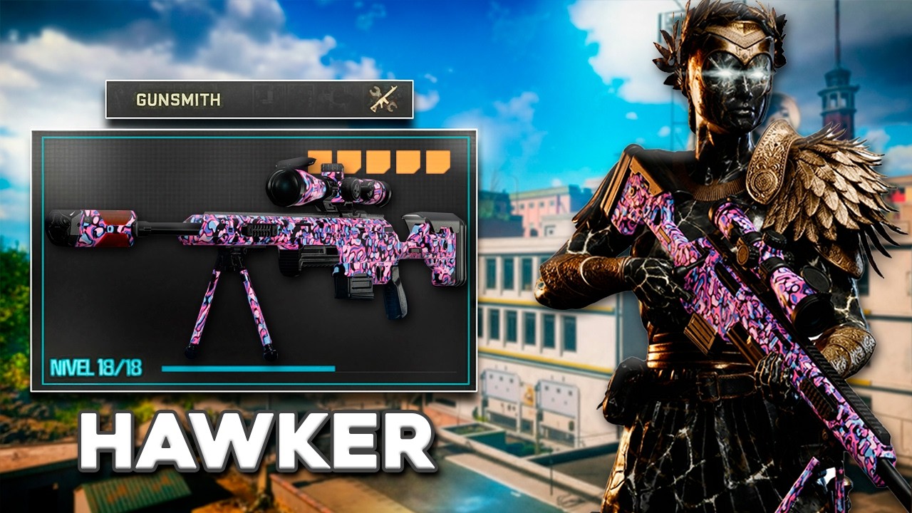 A Sniper &eacute; MUITO META na Ranked do Warzone ! Suba de Elo Facil com ela
