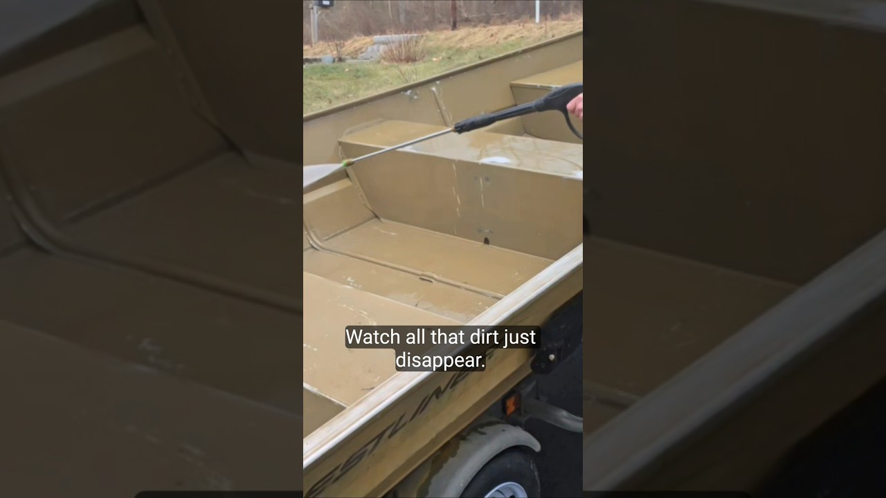 Ultimate Boat Cleaning Transformation: From Grime to Shine! Very Dirty Boat. Please Subscribe.