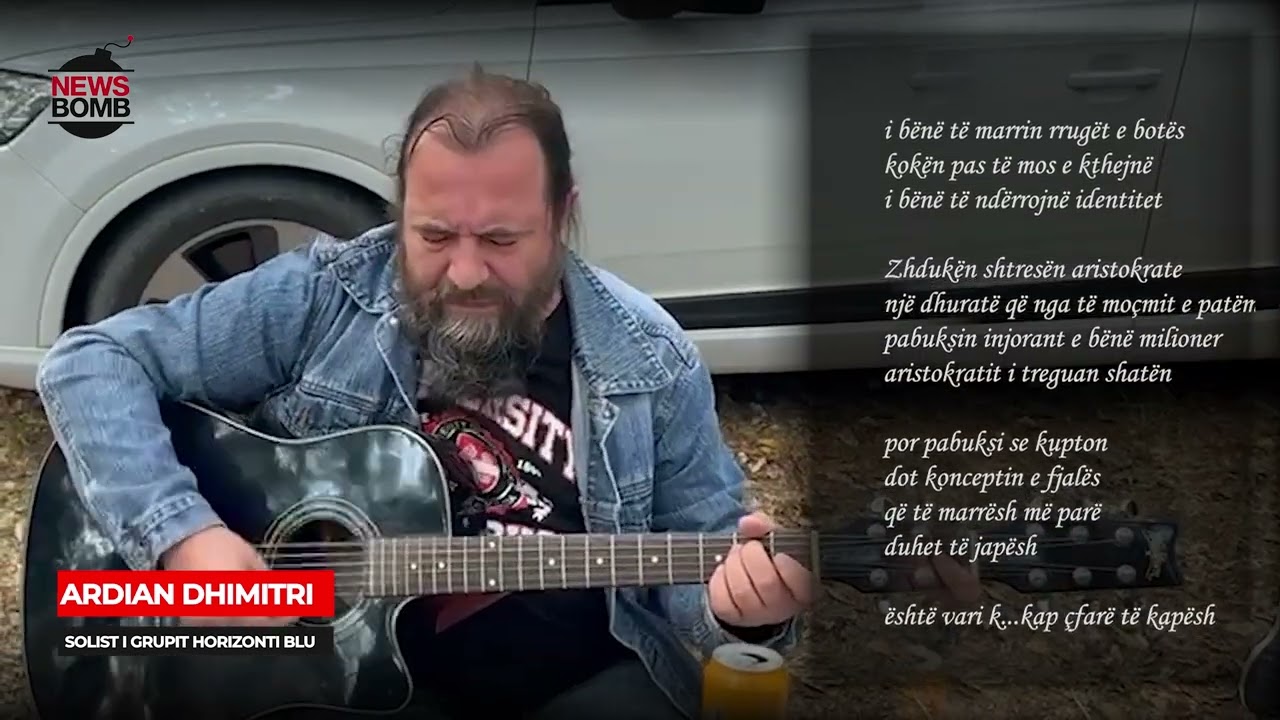 Ardian Dhimitri dhuron emocione, këndon solisti i grupit “Horizonti Blu”
