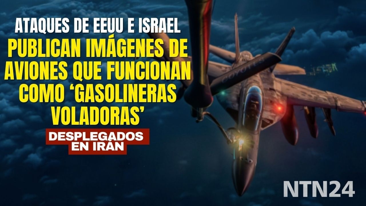 Publican imágenes de temidos aviones que funcionan como ‘gasolineras voladoras’ desplegados en Irán