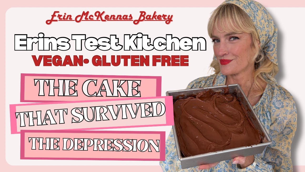 GLUTEN FREE WACKY CAKE RECIPE | Depression Era Classic Recipe Made Gluten Free