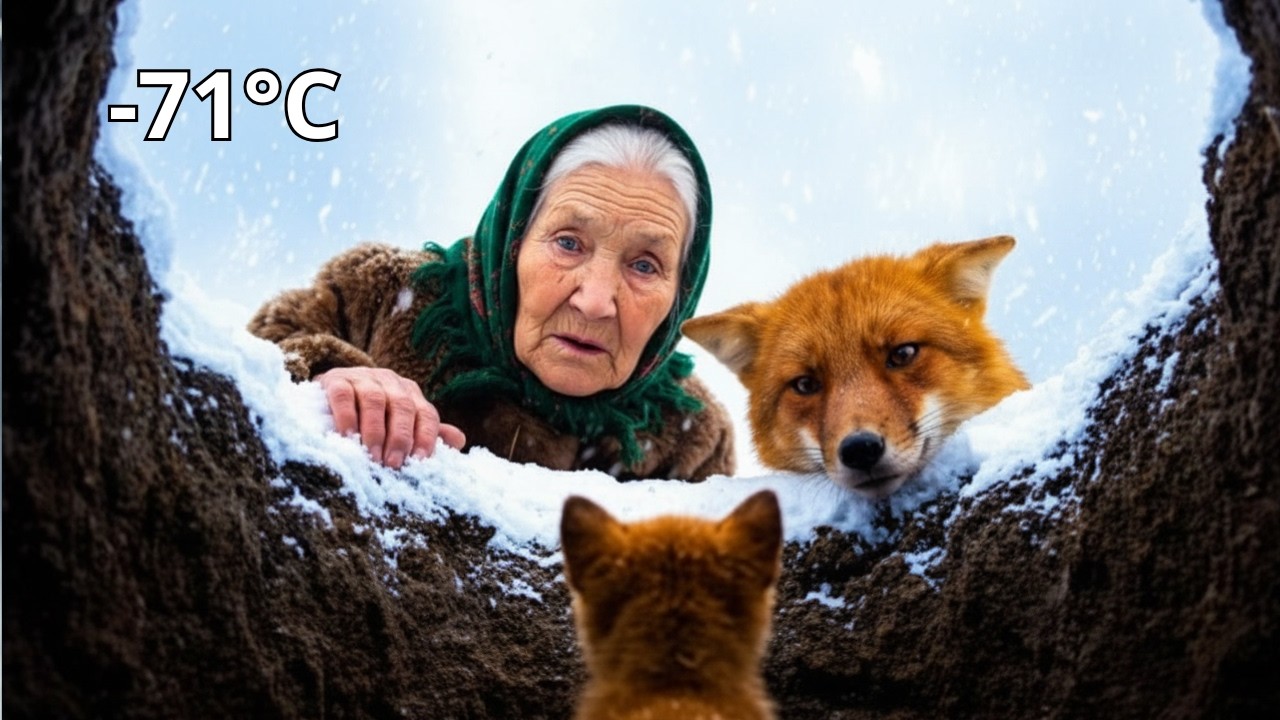 🐕 A Mother Dhole Ran to an Old Woman's Door Begging for Help in a Siberian Blizzard