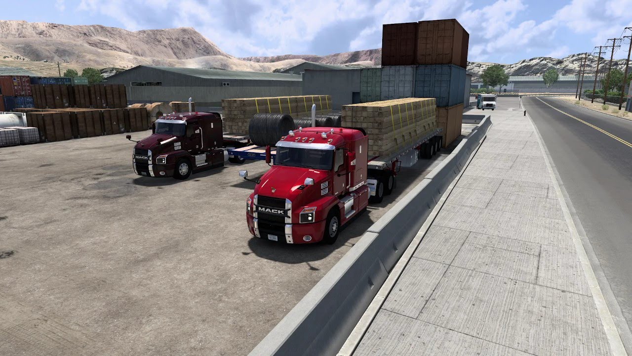 American Truck Simulator TruckersMP Lumber To Jackpot