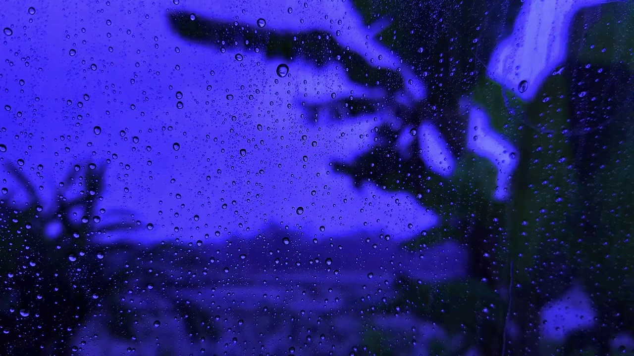 Rain Sound On Window - Pure White Noise for Natural Deep Sleep Inducing, Relaxation or Study