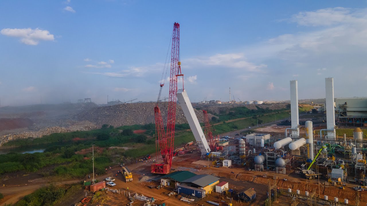 Oxygen Cold Box Installation - Kansanshi Mining Plc