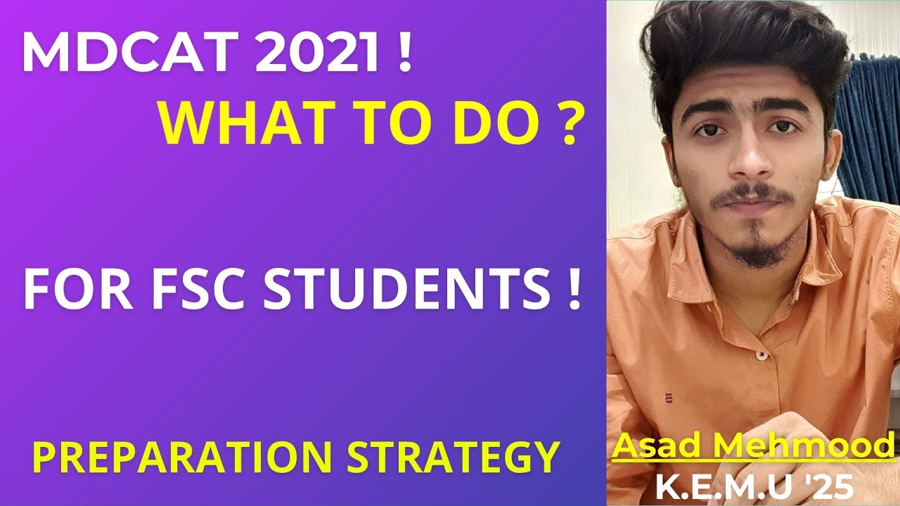 Fsc Students ! What to do for Mdcat 2021 ? | Dr Asad