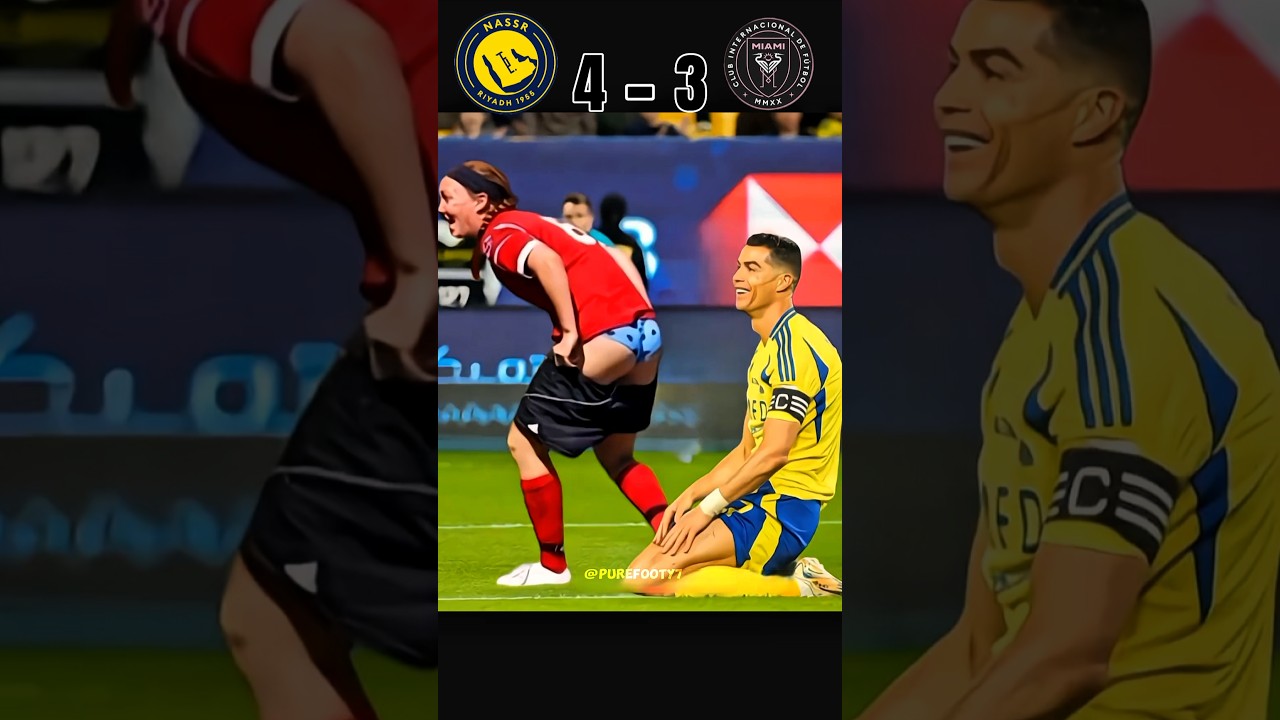 Ronaldo Injury Scare vs Inter Miami | Messi Steals the Spotlight!