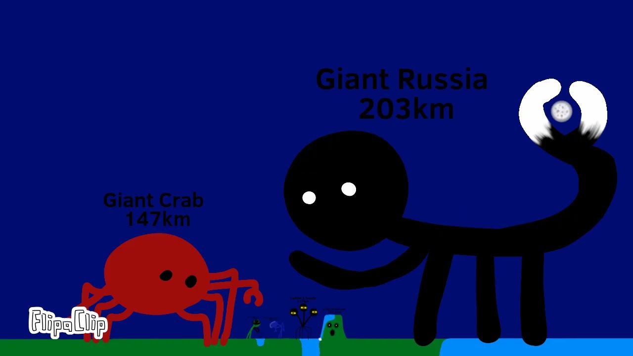 Parte 2 Comparación de Criaturas Gigantes Mundo Alternativo 