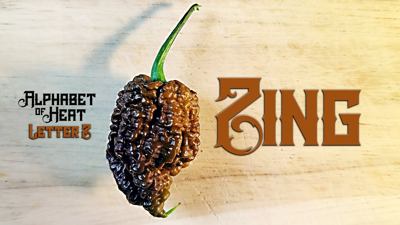 This Pepper DESTROYED Me! OMG! Hotter Than a Carolina Reaper?- Zing - Alphabet of Heat - Z