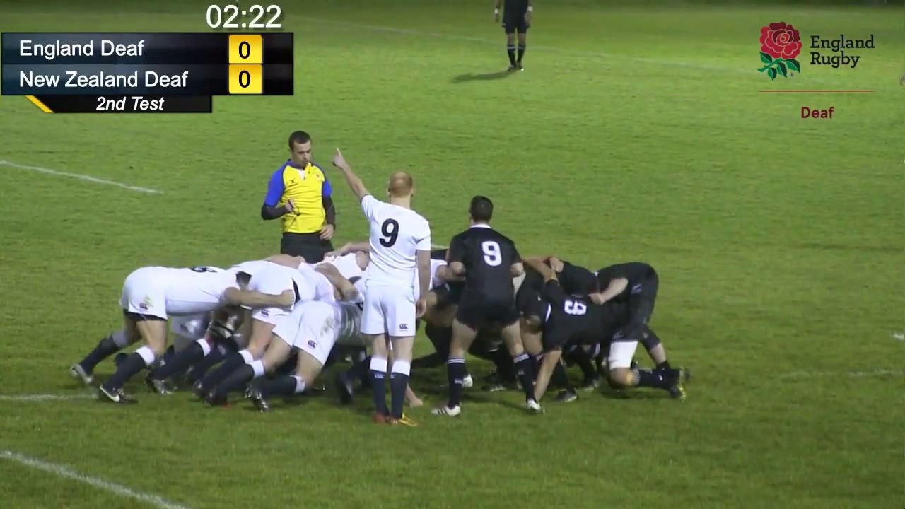 20171108 England Deaf v New Zealand Deaf LIVE STREAM (Recorded)