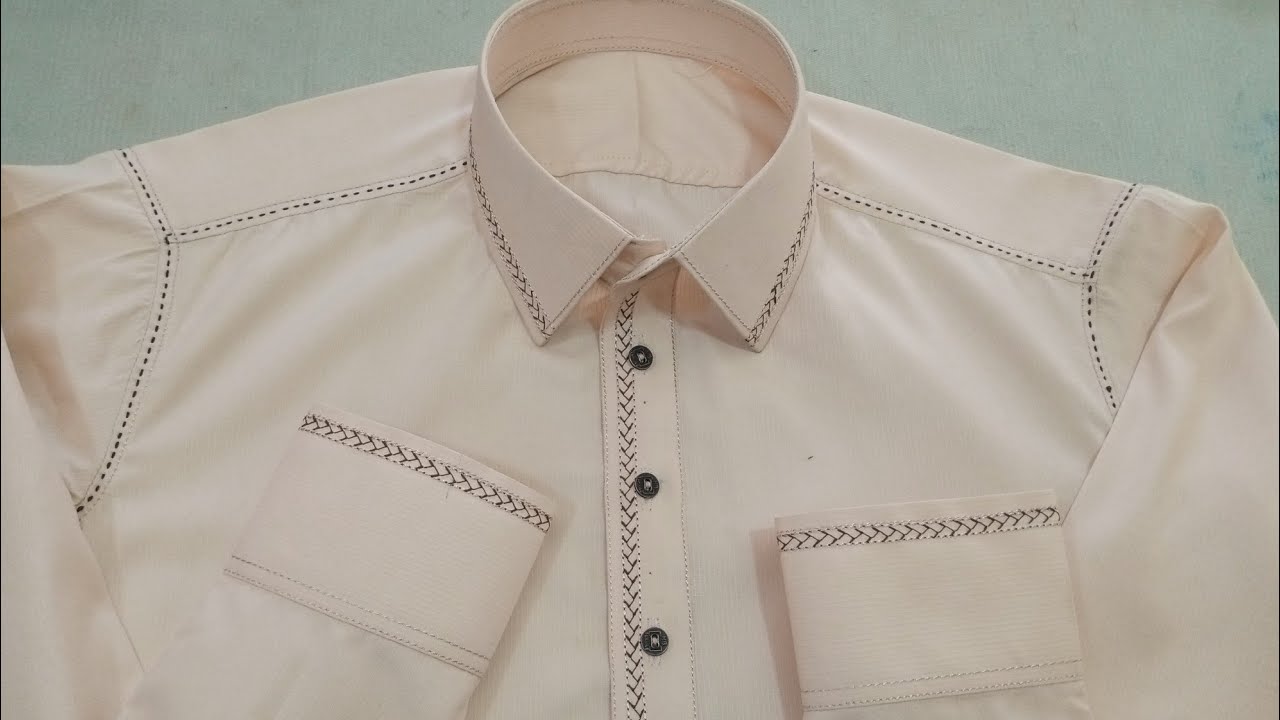 Gents kameez design banane ka asan tarika / Gents kameez design/ outstanding collar