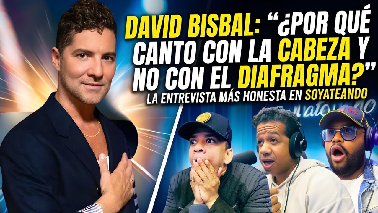 😱 SECRETOS DE SU VOZ, CANCION MÁS DIFÍCIL, HÁBITOS INUSUALES, INFLUENCIAS PRINCIPALES | DAVID BISBAL