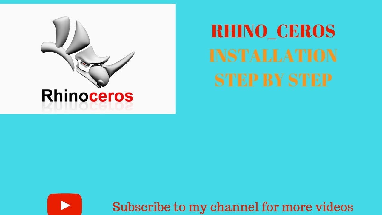 how to install Rhino ceros 2019 || Rhino ceros 2019 installation
