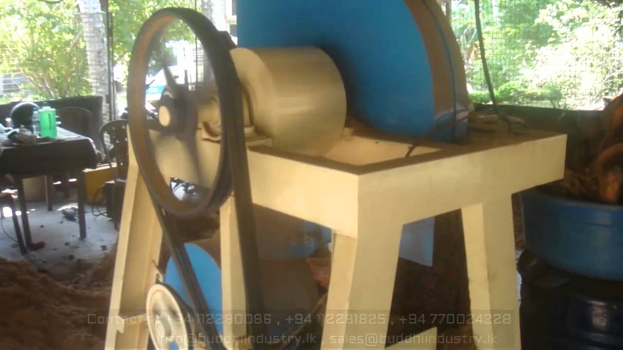 coconut husk chip cutter by Buddhi industries (pvt)ltd