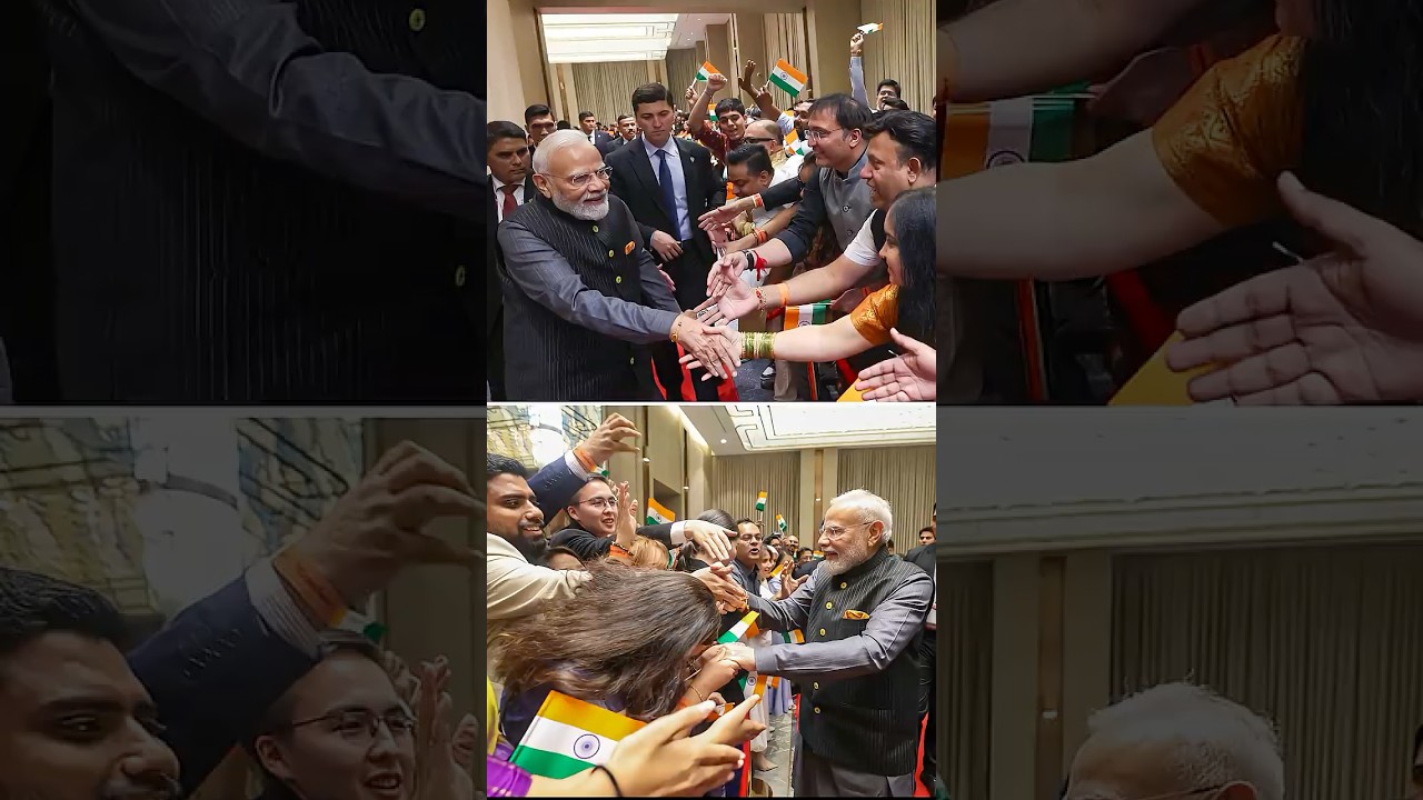 PM Modi arrives to a warm welcome in #uzbekistan | #shorts