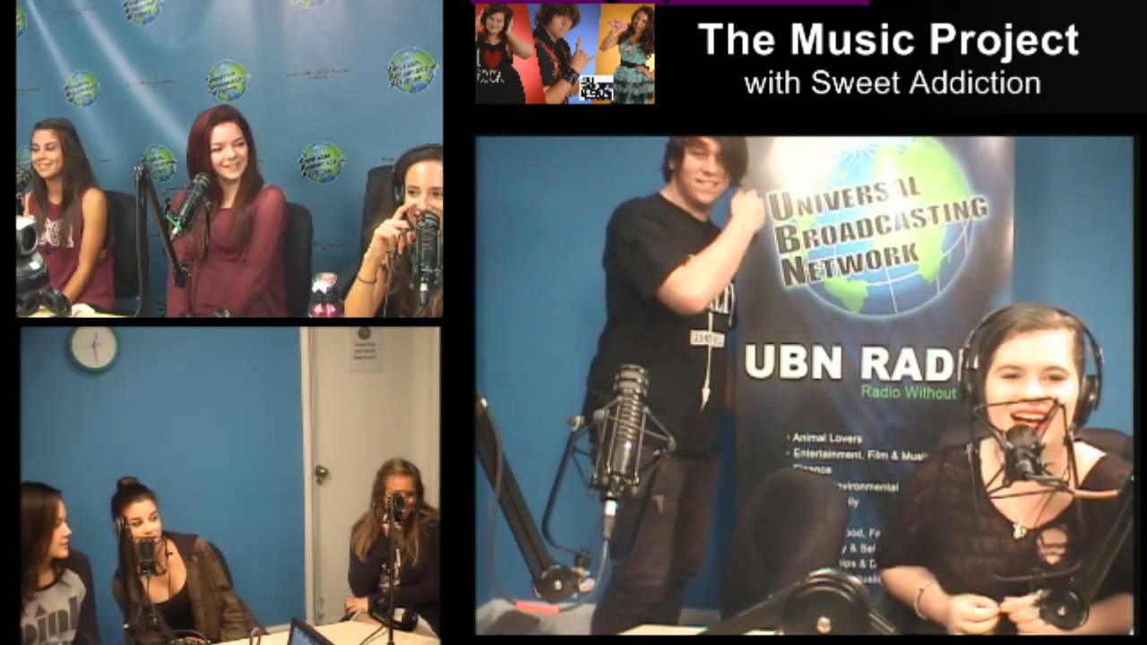LIVE: All Girl Rock Band Sweet Addiction on The Music Project Radio
